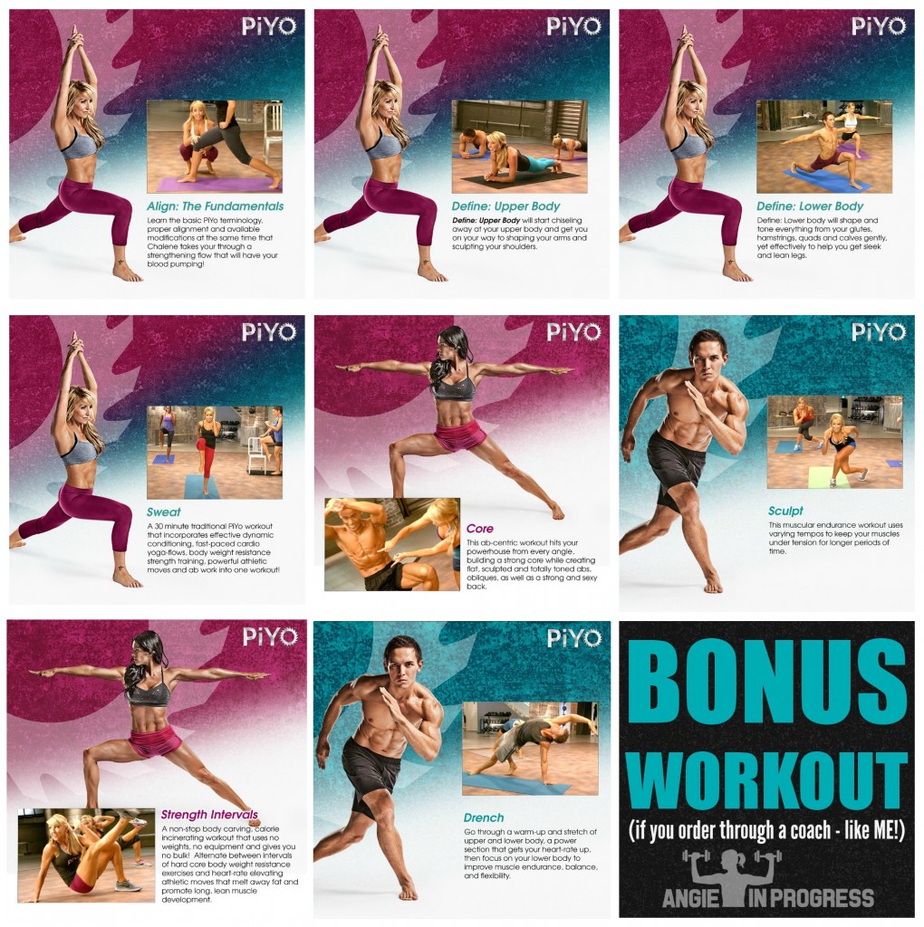 PiYo Beachbody Define Yourself Cize The End Of Exercize Workout 3 DVD Sets  Lot