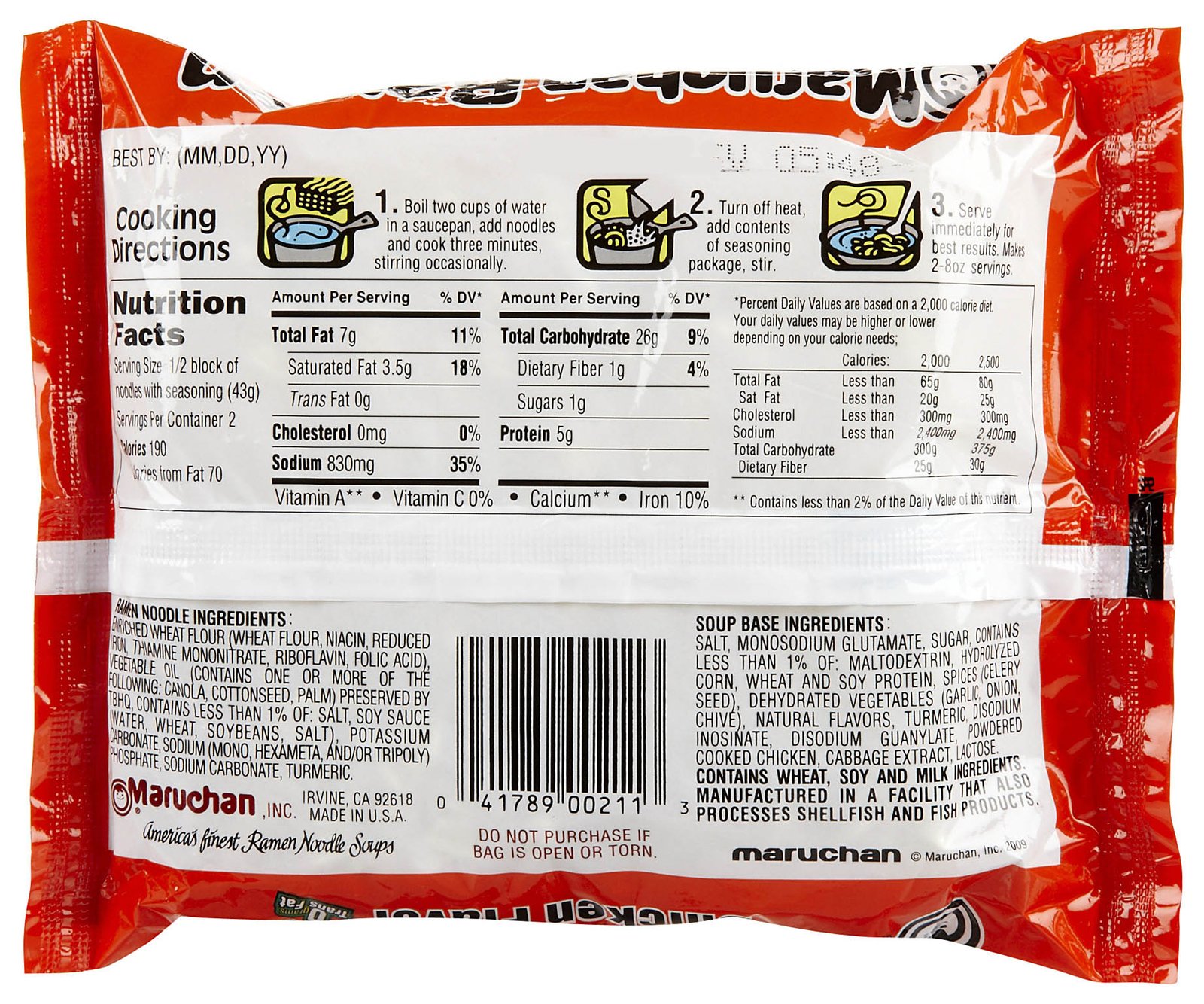 Calories In Maruchan Ramen